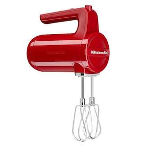 Kitchenware: Cordless 7-Speed Hand Mixer Empire Red