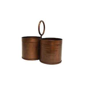 Utensil Holder Copper