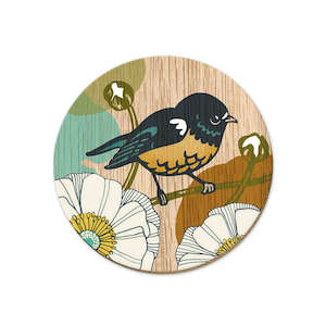 Coaster Screenprint Miromiro