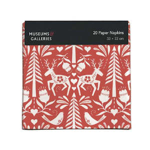 Christmas Paper Napkins 20 Pack