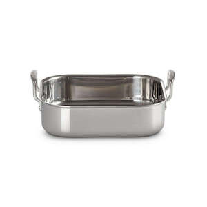 3-ply Stainless Steel Square Roaster 26cm/4.4L