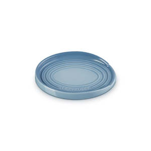 Kitchenware: Stoneware Oval Spoon Rest Chambray