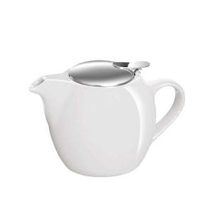 Kitchenware: Camelia Teapot 500ml Pure White