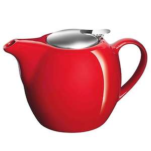 Camelia Teapot 750ml Fire Engine Red