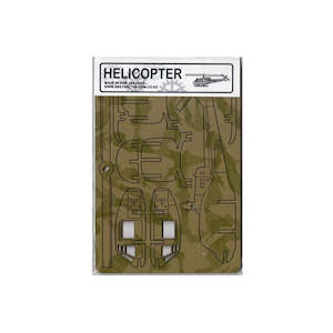 Helicopter A5 Camo Green