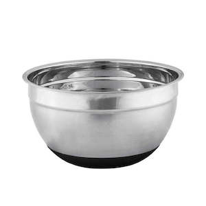 Kitchenware: Anti-Slip Mixing Bowl Stainless Steel 22cm