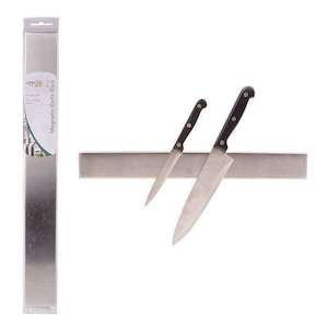 Kitchenware: Magnetic Stainless Steel Knife Rack 40cm