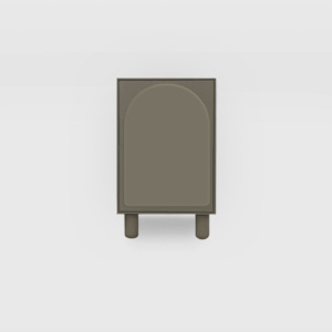 Mood Furniture: Forma 1 Door Bedside - Colour