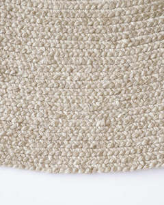 Rugs: Tairua Natural Straw Round Floor Rug