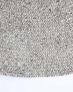 Rugs: Tairua Silver Birch Round Floor Rug