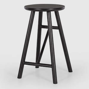 Ex Display Model - Scandi Bar Stool - Black Oak