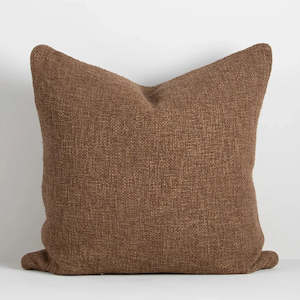 Cyprian Euro Cushion -  Cocoa