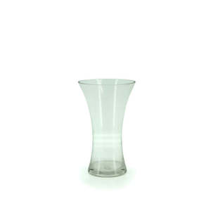 Glass Flared Vase 18TDx13.5BDx30Hcm - Clear (02-Flare30-WID)