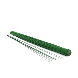 Painted Florist Wire 22Gaugex46Lcm 1kg - Dark Green