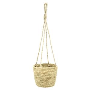 Seagrass Hanging Basket 17Diax15Hcm - Natural