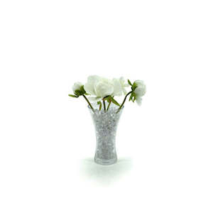 Glass Flared Vase 12TDx8BDx20Hcm - Clear (02-FLARE20)