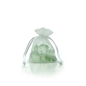 Organza Bag Small 9Wx12Hcm Pk/10 - White