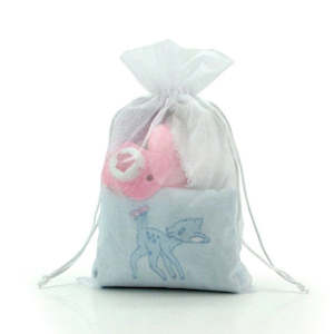 Organza Bag Large 15Wx24Hcm Pk/10 - White