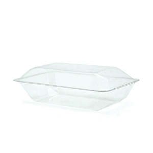 PVC Clam Shell Corsage Box 22.5Lx12Wx7Hcm Pk/10 - Clear