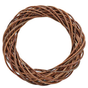 Willow Wreath 42Diax8Hcm - Natural Dark