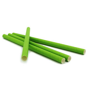 Paper Gerbera Tubes 12mmx230mm PK/250 - Green