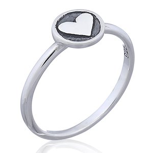 Silver Star Cut-Out Ring