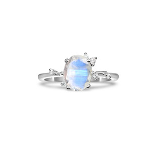 Products: Elsa – Moonstone ring 925 sterling silver