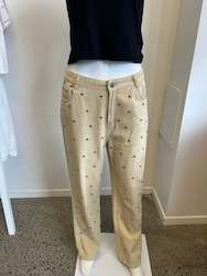 Trelise cooper beige silver stud jeans