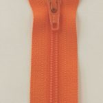 Dress Zip – 25cm (10 Inch) – Orange (849) – Ykk Nylon Dress Zip – each