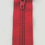 Products: Dress Zip – 15cm (6 Inch ) – Red (519) – Ykk Nylon Dress Zip each