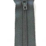 Dress Zip – 18cm (7 inch) – Medium Grey (306) – Ykk Nylon Dress Zip – each