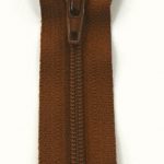 Dress Zip – 18cm (7 inch) – Rust (236) – Ykk Nylon Dress Zip – each