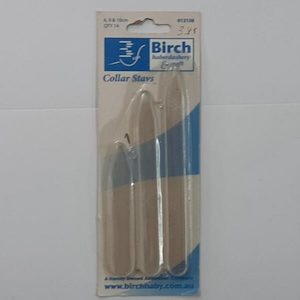 Birch – Collar Stays – Vinyl Plastic – 012138