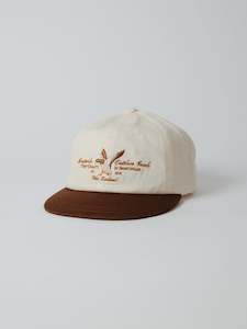 Sportsman Six-Panel - Cream/Brown