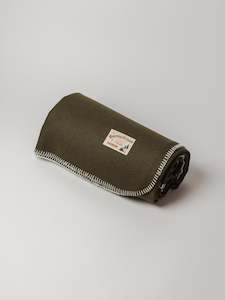 Accessories: Woollen Blanket - Pine