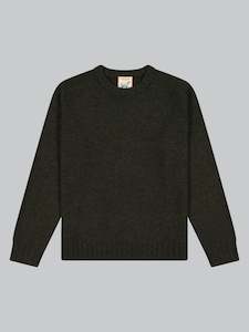 Woollen Knit Sweater - Forest