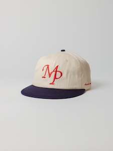 Field Six-Panel - Cream/Navy