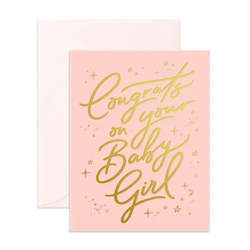 Baby Girl Card