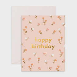 Roses birthday card