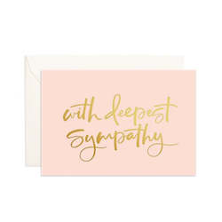 Mini Sympathy Card