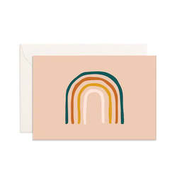 Mini Rainbow Card