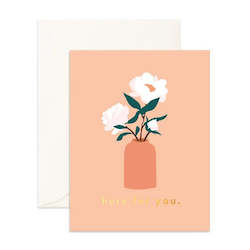 Florist: Here For You Card