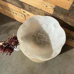 Bali Resin Scallop Bowl (Large)