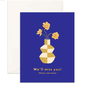 Florist: We’ll Miss You Card