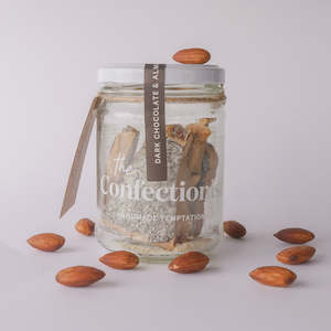 The Confectionist Dark Chocolate & Almond Toffee 85g