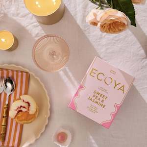 Florist: Ecoya Sweet Pea And Jasmine Grand Goldie Candle