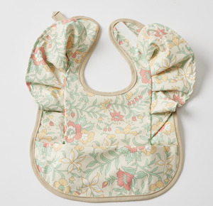 Spring Garden Frilled Bib