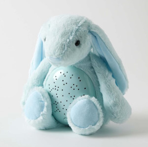 Blue Bunny Plush Night Light