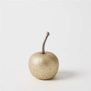 Small Apple Sculpture – Gold