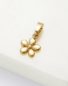 Flower Charm - Gold